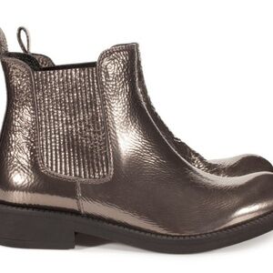 Pedro Garcia Pewter Metallic Boots